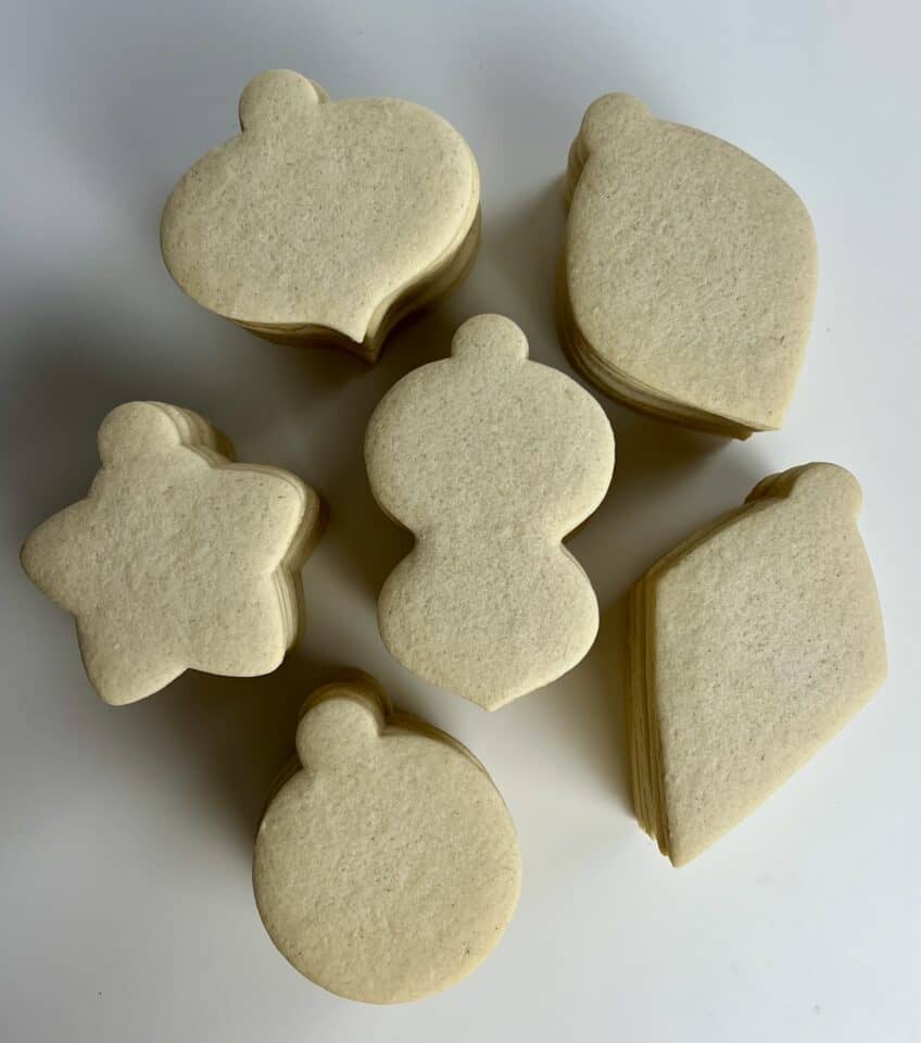 No Spread Sugar Cookies Recipe for Decorating with Royal Icing