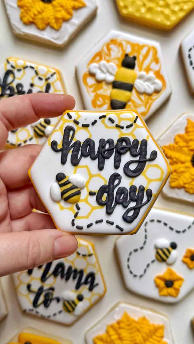 Bee Cookies ~ For Bridal Shower, Birthday, Baby Shower, Wedding ...